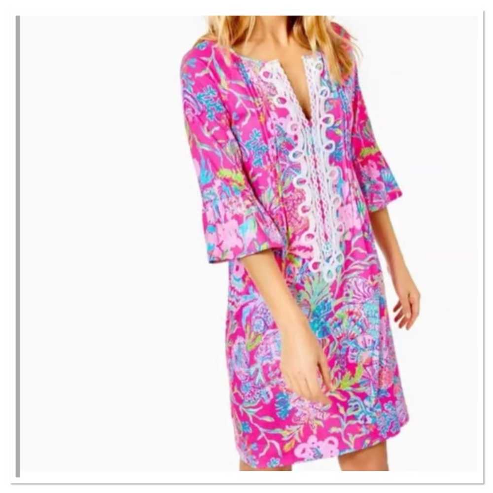 Lilly Pulitzer Krysta Tunic Dress Shell Me Someth… - image 1