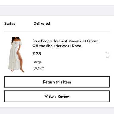 Free People Moonlight Ocean Dress