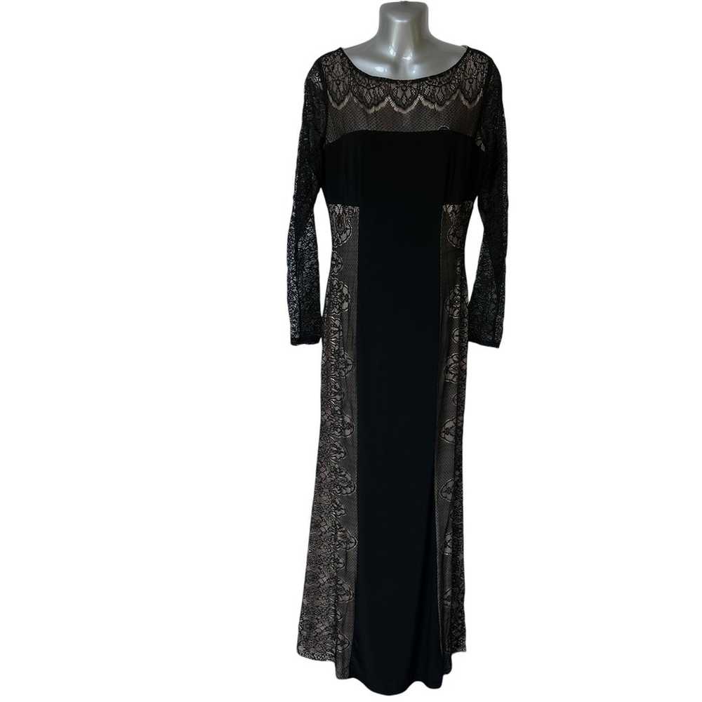 Vintage Lauren Ralph Lauren Evening Gown Black Nu… - image 10