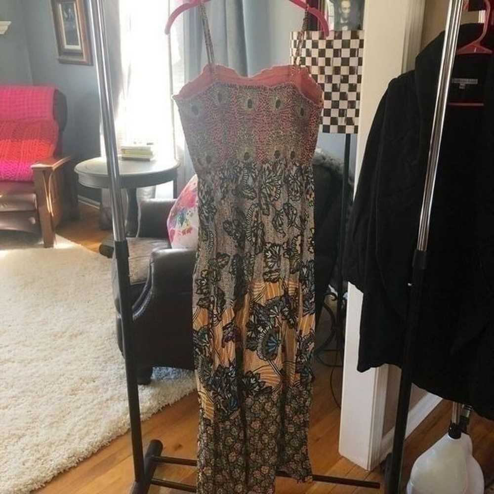 EUC Anthropologie Smocked Sleep Maxi Dress in ‘Go… - image 4