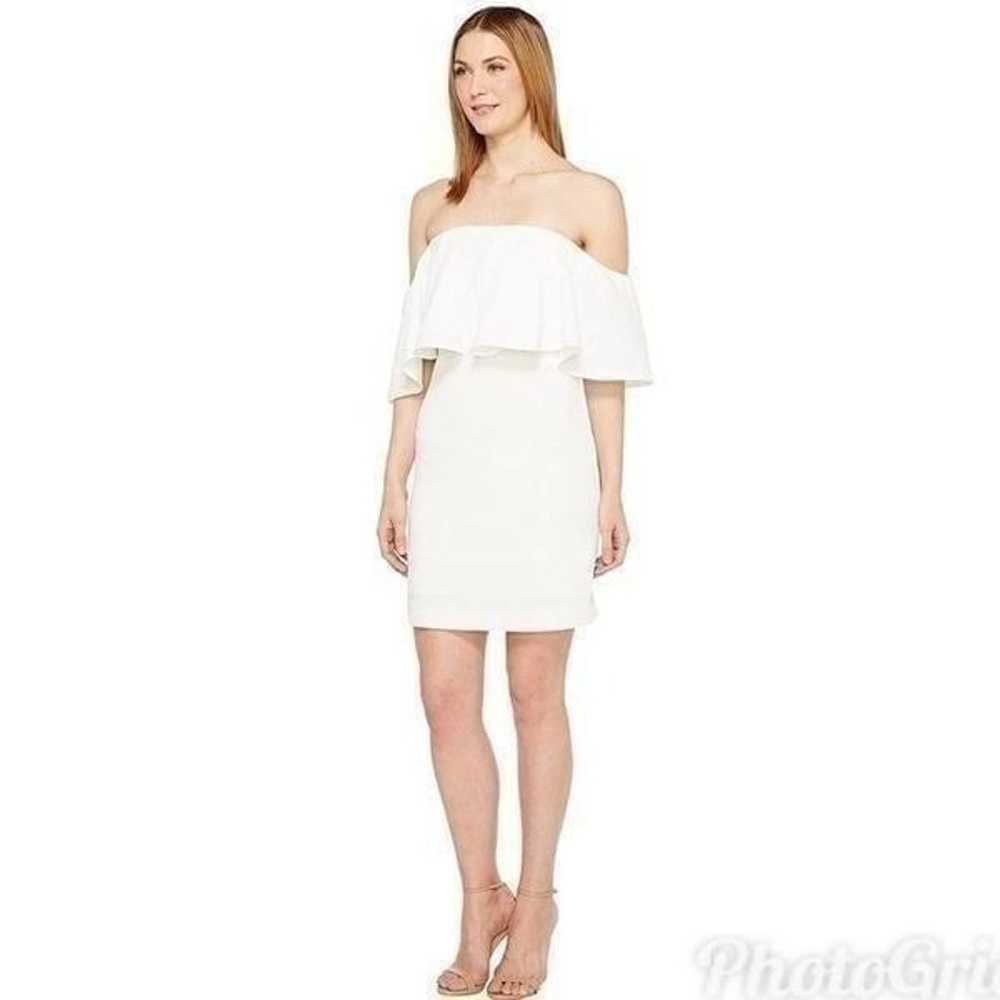 TRINA TURK Off The Shoulder Mini Dress Ruffle She… - image 11