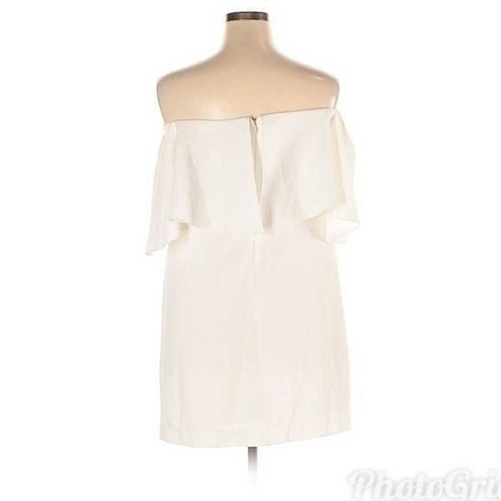 TRINA TURK Off The Shoulder Mini Dress Ruffle She… - image 3