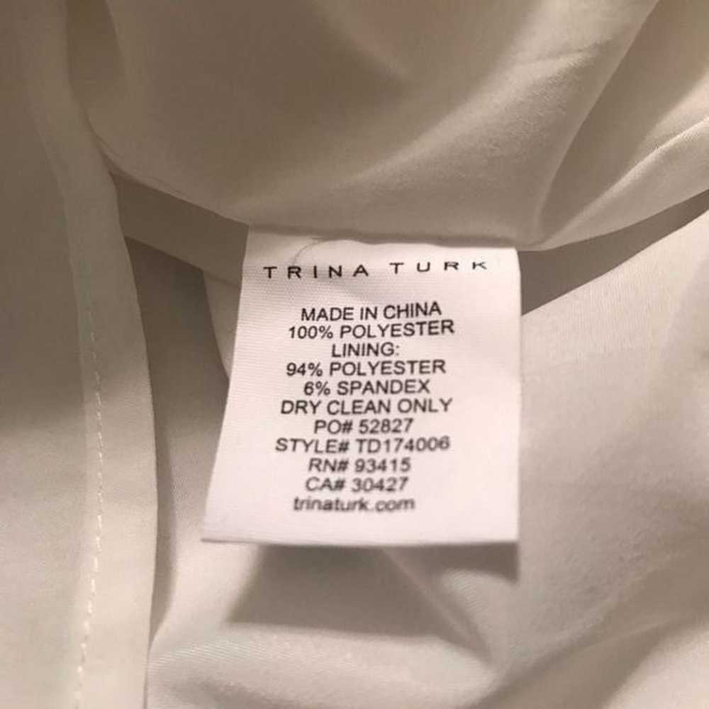 TRINA TURK Off The Shoulder Mini Dress Ruffle She… - image 7