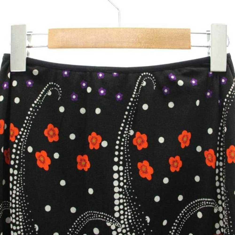 Vivienne Tam Floral Print Power Net Skirt Tight K… - image 3