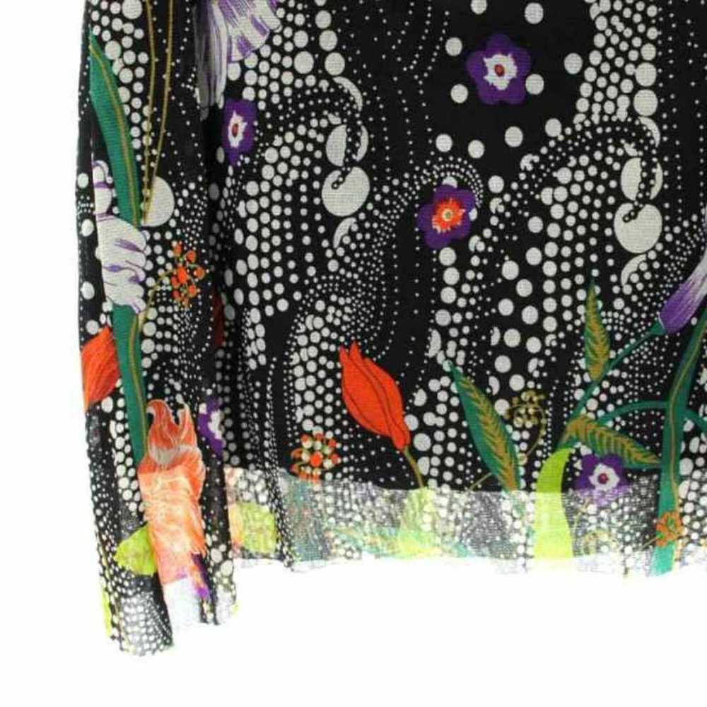 Vivienne Tam Floral Print Power Net Skirt Tight K… - image 4