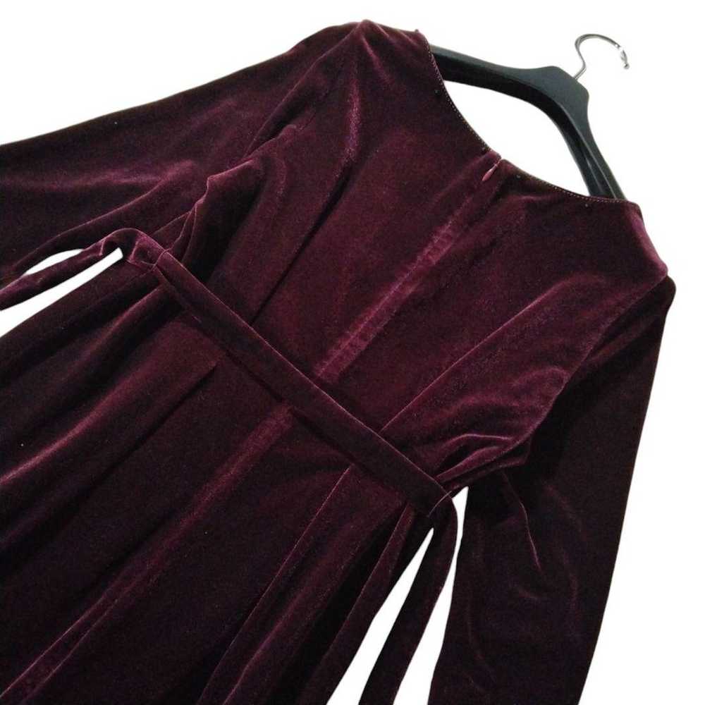 Hocomomora velour velvet long one-piece dress siz… - image 10