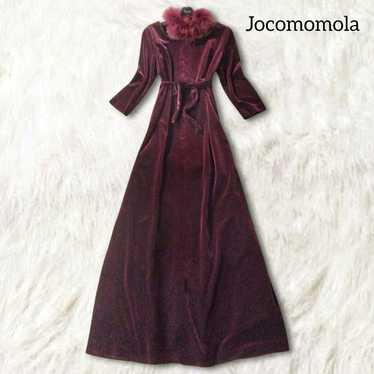 Hocomomora velour velvet long one-piece dress siz… - image 1