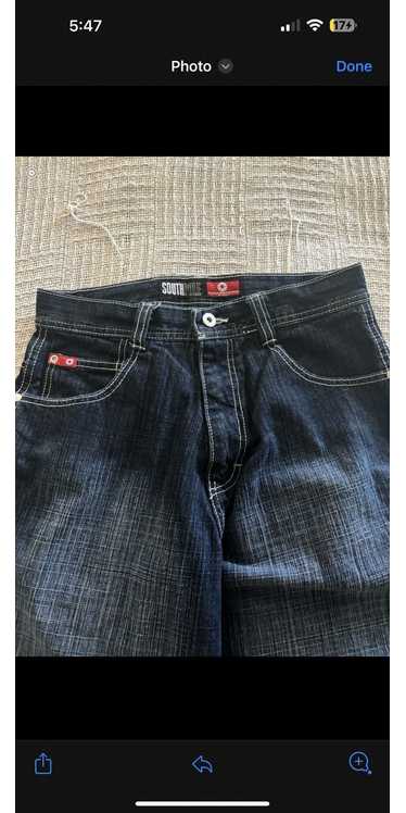 Southpole Dark Blue Baggy Southpole Jeans