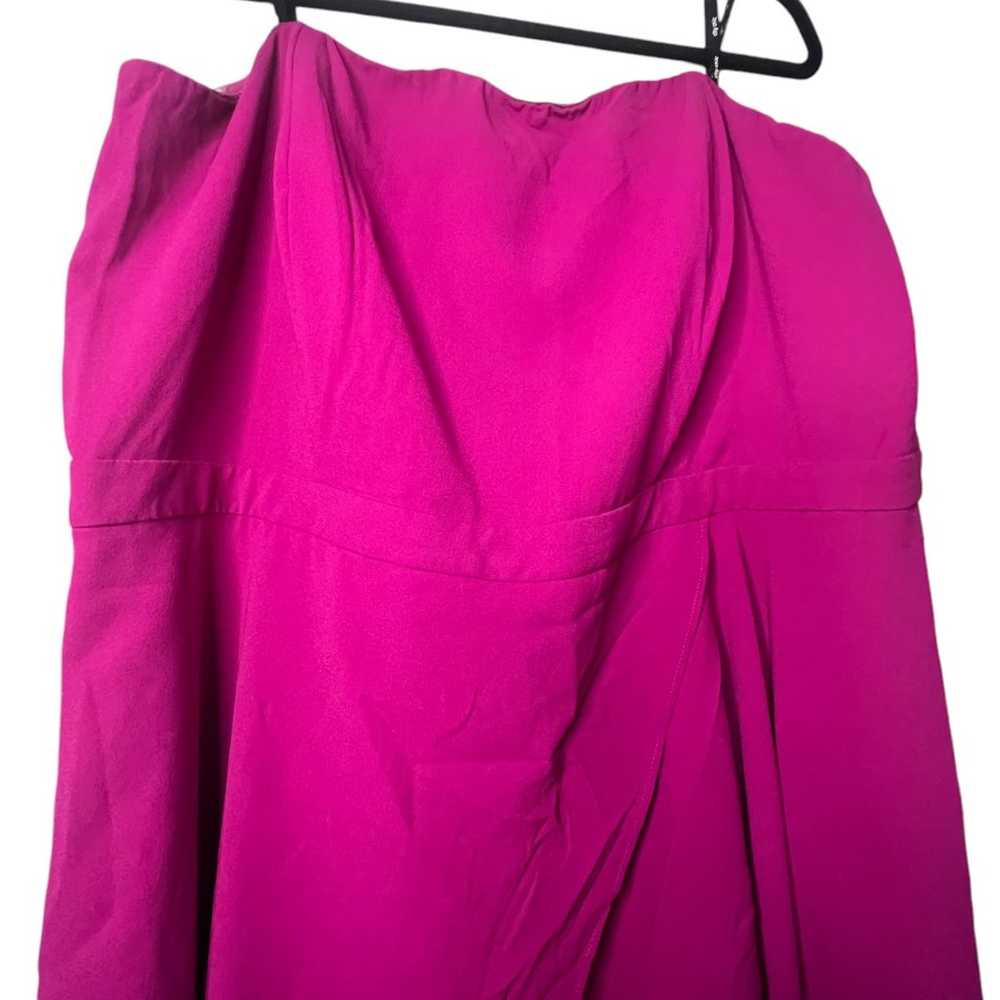 City Chic NWOT Plus size Jumpsuit Purple Magenta … - image 5