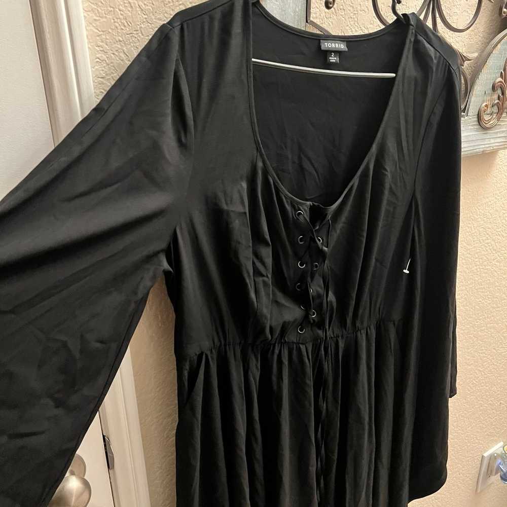 Torrid Halloween Costume Witch Dress - image 3