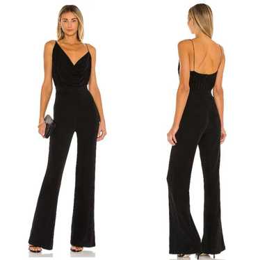 MISHA Moira Pantsuit in Black XXL