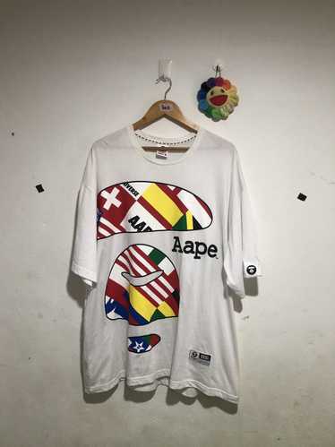 Aape × Bape Aape by Bathing Ape Big Logo Tee - image 1