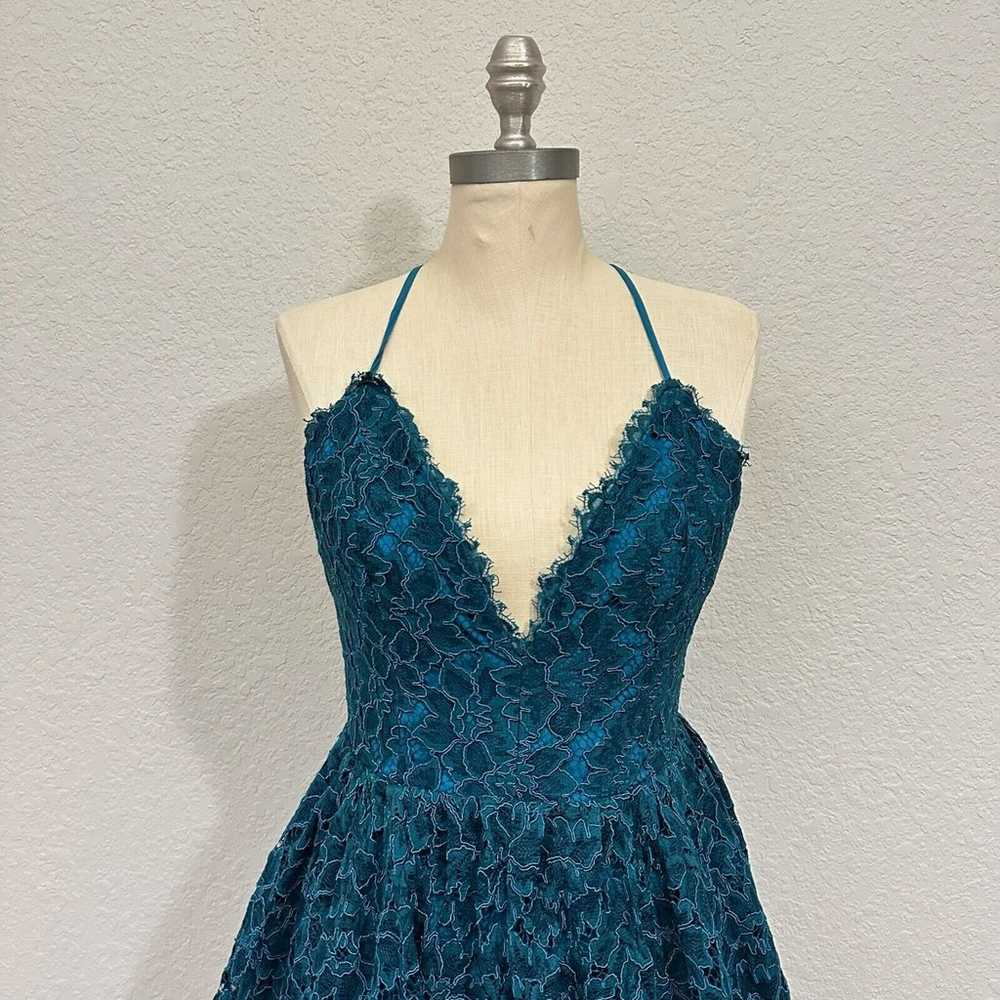 NWOT NBD REVOLVE Strappy Crossback Lace Mini Dres… - image 2