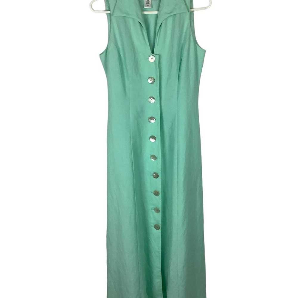 Coldwater Creek Sleeveless Button Down Dress - image 1