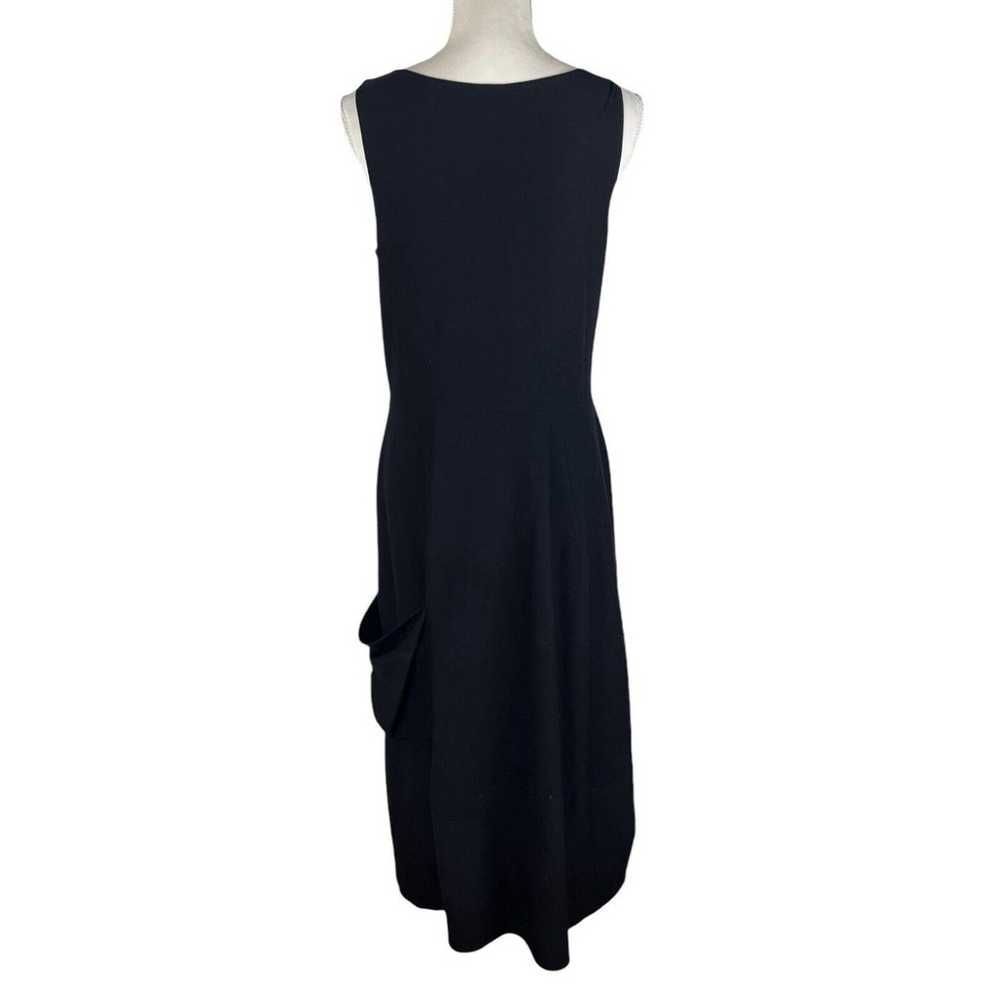 Eileen Fisher Lagenlook Black Sleeveless Scoop Ne… - image 3