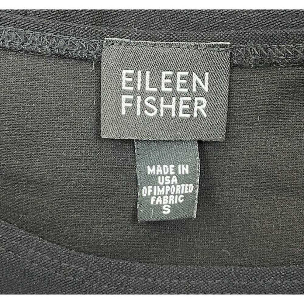 Eileen Fisher Lagenlook Black Sleeveless Scoop Ne… - image 5