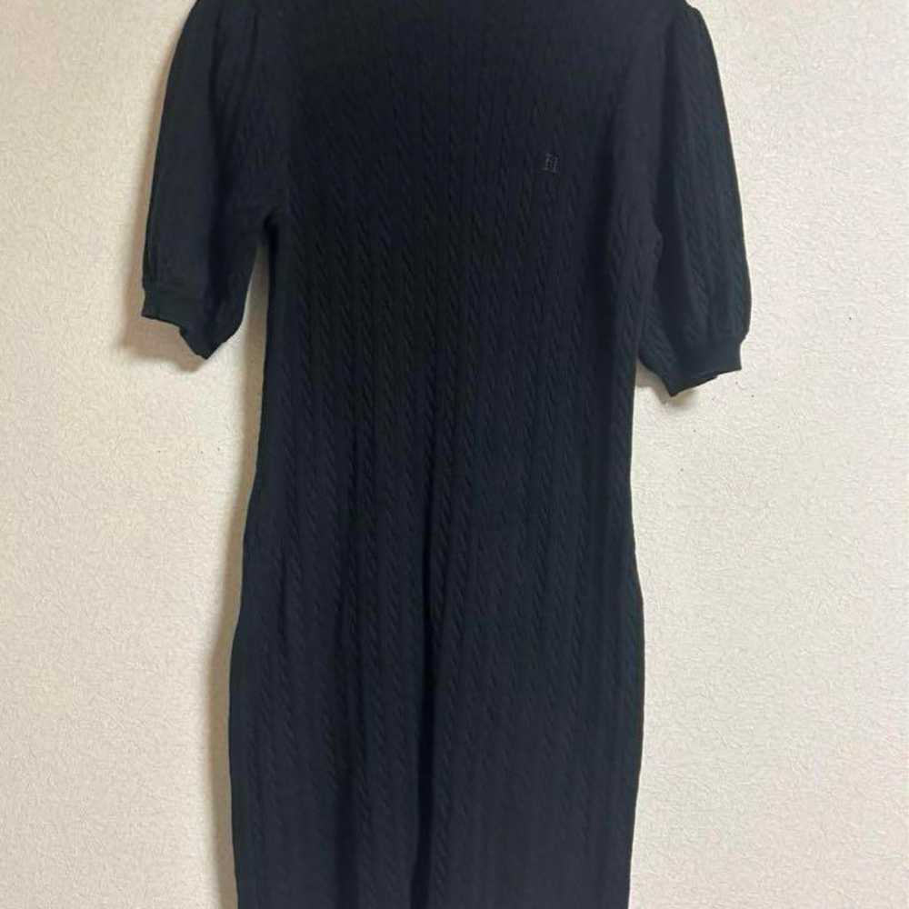 Puff Sleeve Cable Knit Dress - image 2