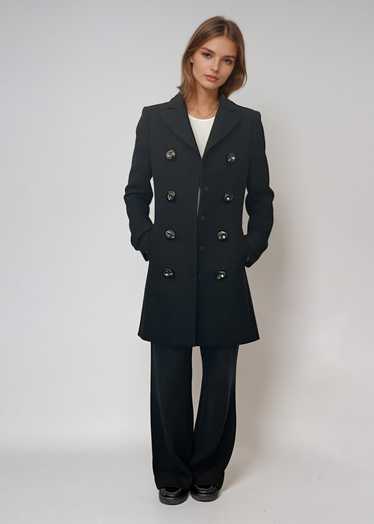 Prada Black Wool Coat