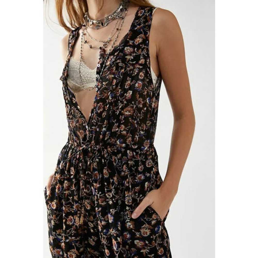 Free People Samara Jumpsuit Floral Printed Sleeve… - image 2