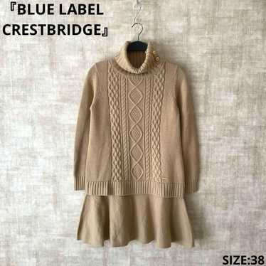 【BLUE LABEL CRESTBRIDGE】Turtle Knit One-Piece 38