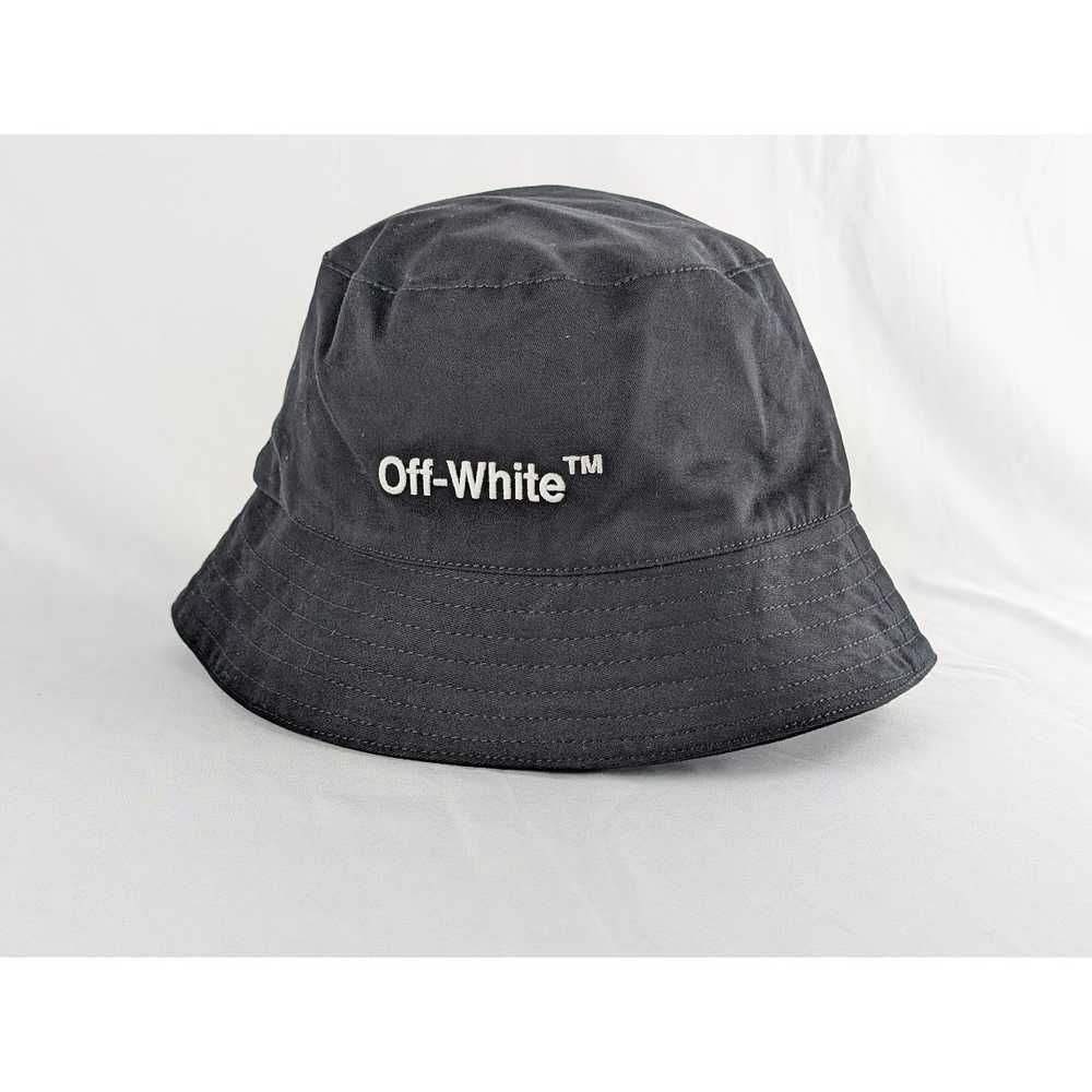 o1rshd1 Size : OS / Helvetica Bucket Hat in Black… - image 1