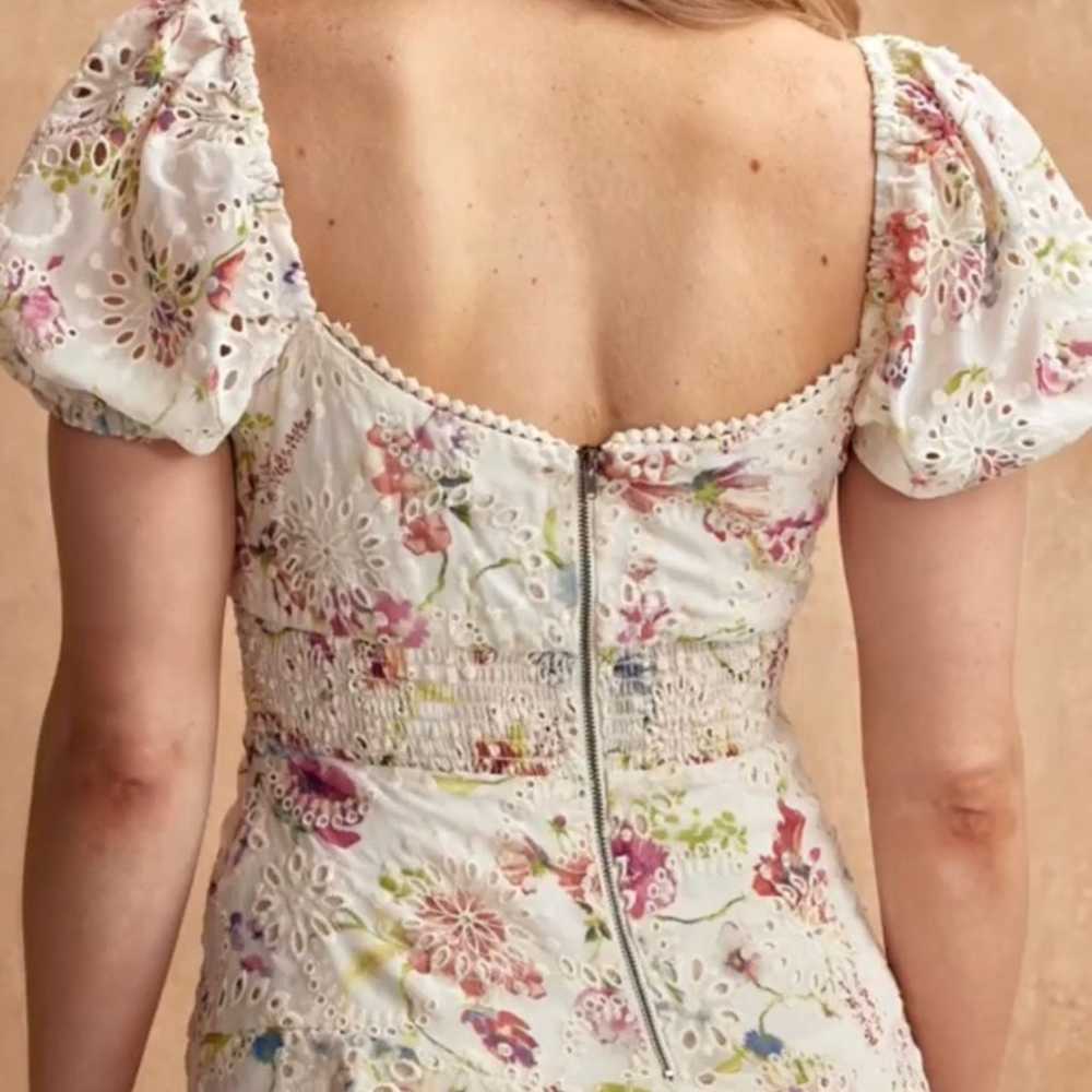 Willa Story Floral Eyelet Dress - image 3