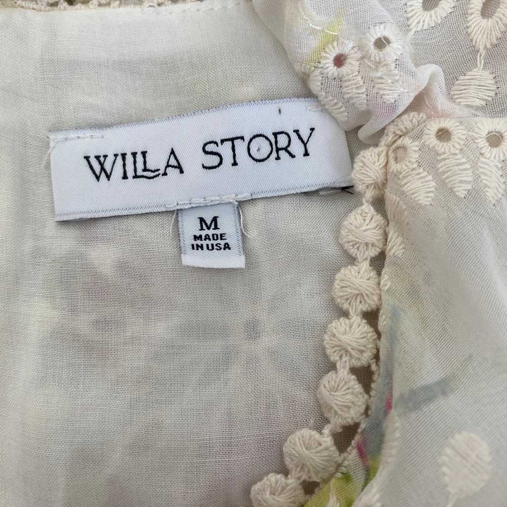 Willa Story Floral Eyelet Dress - image 5