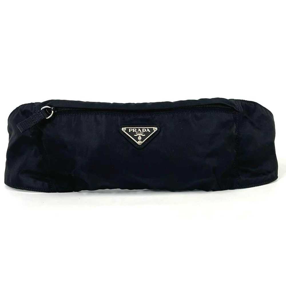 Kiwami Prada Waist Pouch Triangle Logo Plate Unis… - image 2