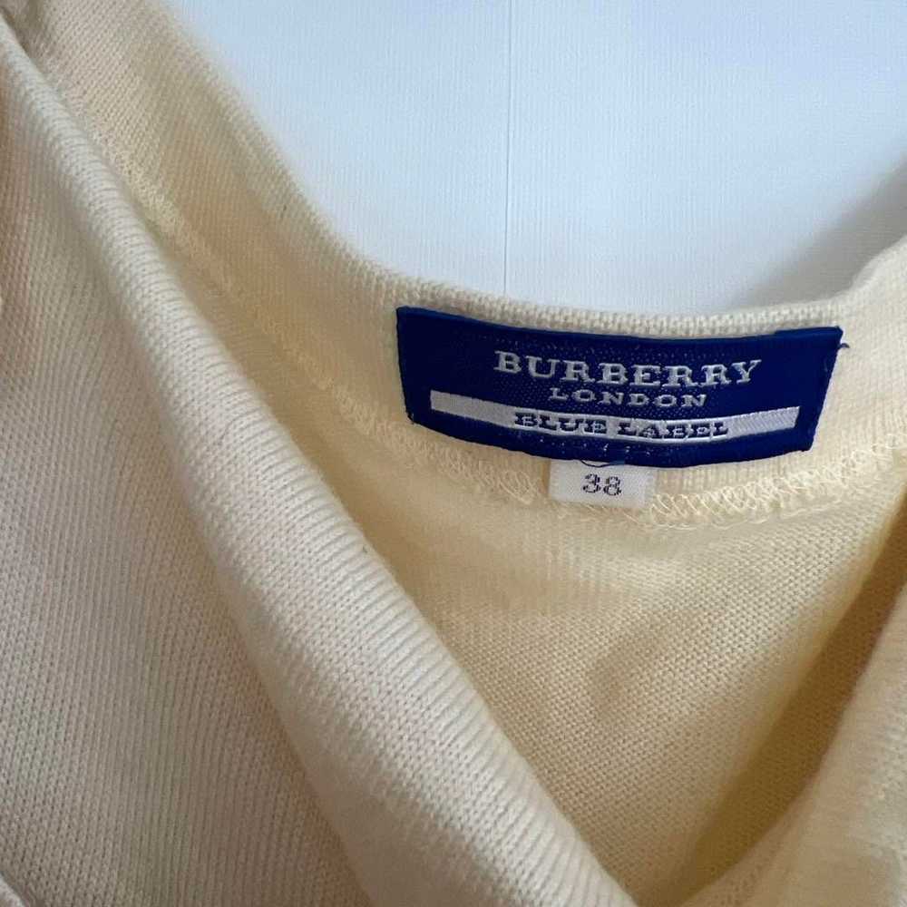 BURBERRY BLUE LABEL Dress Size 38 Beige Check Pat… - image 3