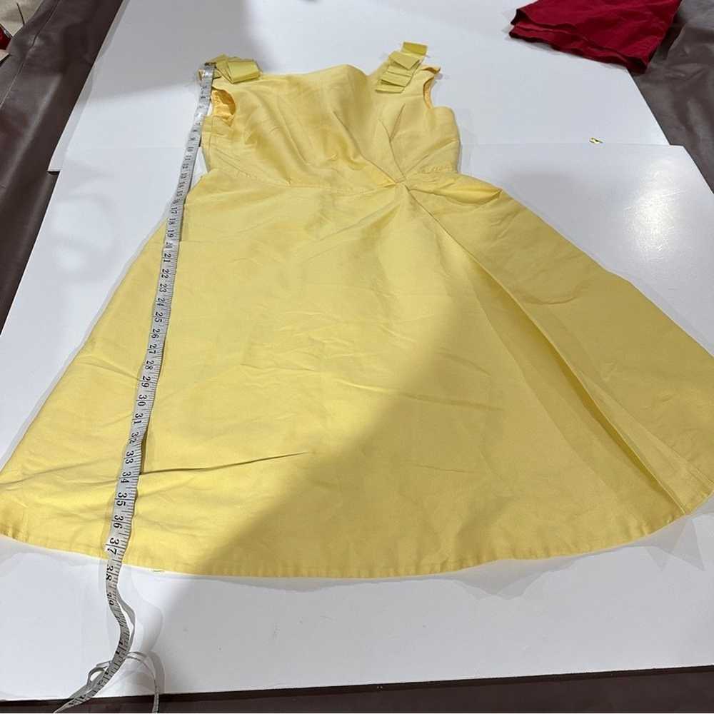 Weekend Max Mara Yellow Sleeveless Babydoll A Lin… - image 10