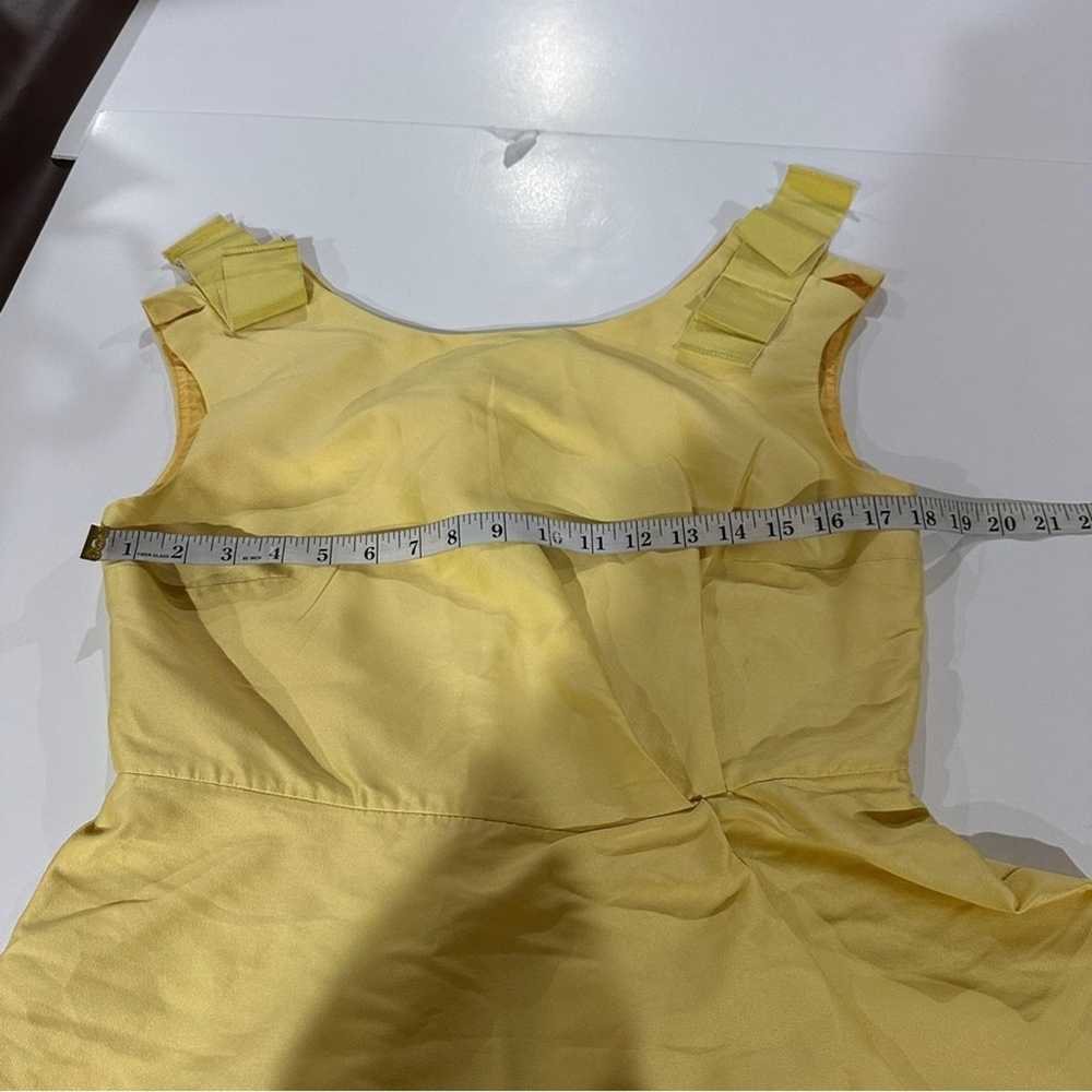 Weekend Max Mara Yellow Sleeveless Babydoll A Lin… - image 7