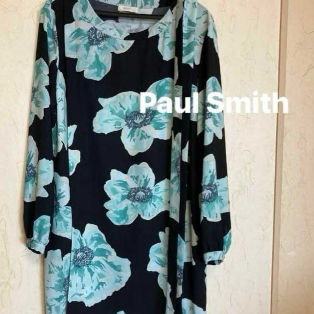 Paul Smith large floral side pleated long-sleeved… - image 1