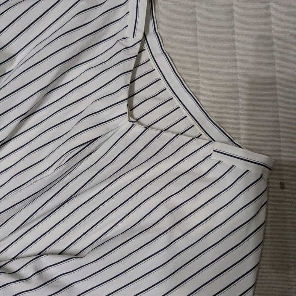 【Secondhand】allureville Off-shoulder Striped Long… - image 2