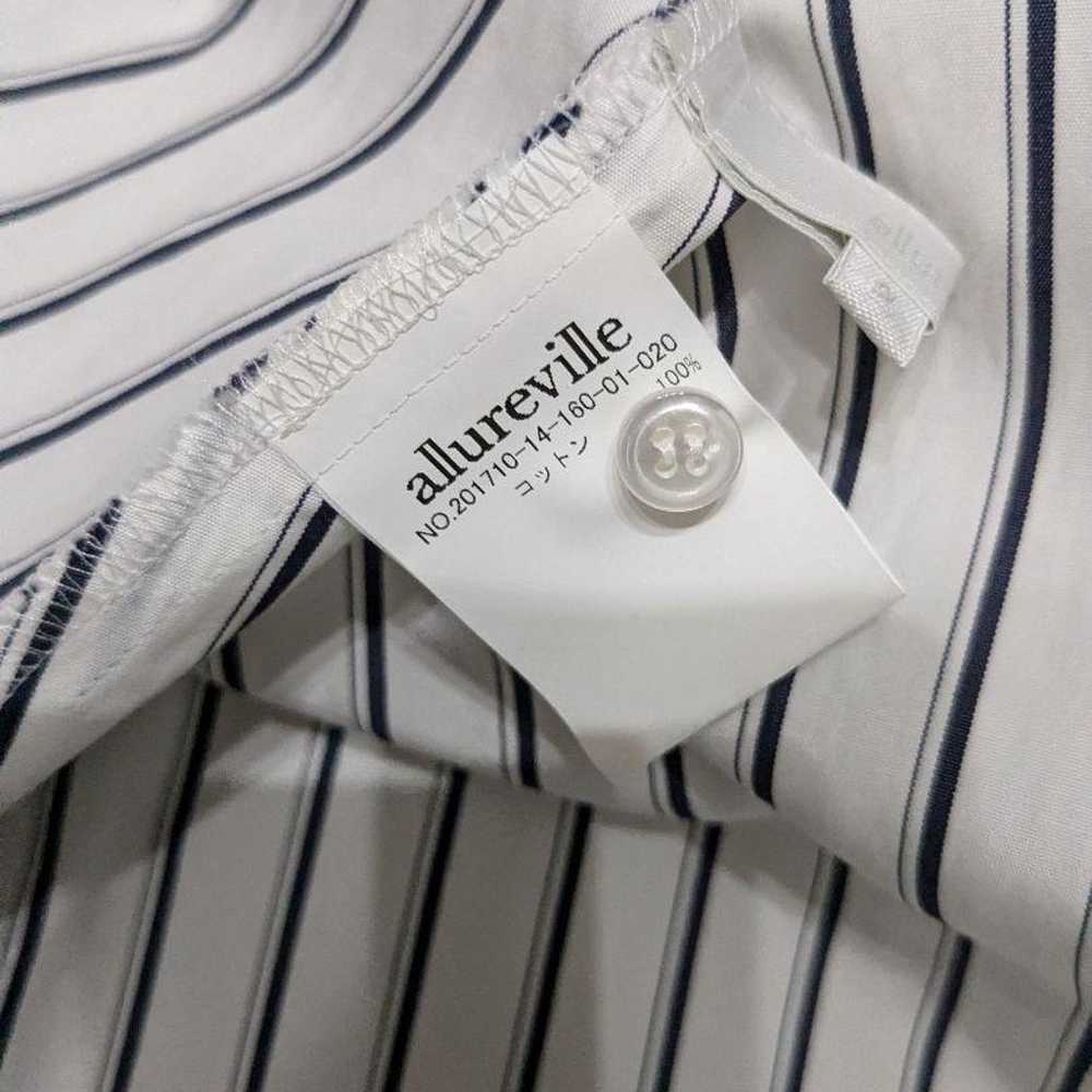 【Secondhand】allureville Off-shoulder Striped Long… - image 3