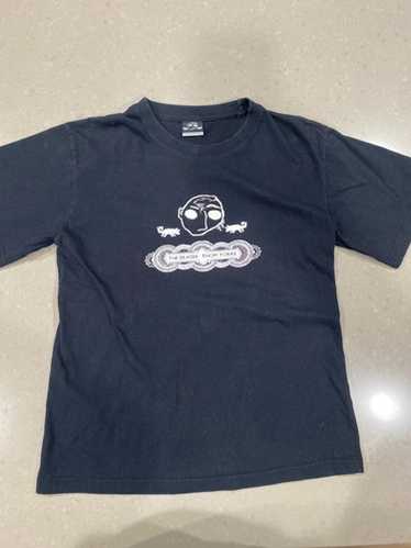 THOM YORKE Tシャツ 青 Thom Yorke Anima Technologies Blue Brains Shirt Size Small