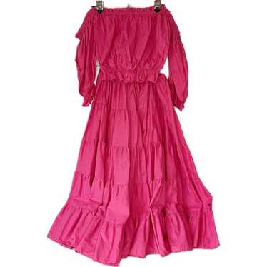 Womens Two Piece Pink Renaissance Dancer Princess… - image 1