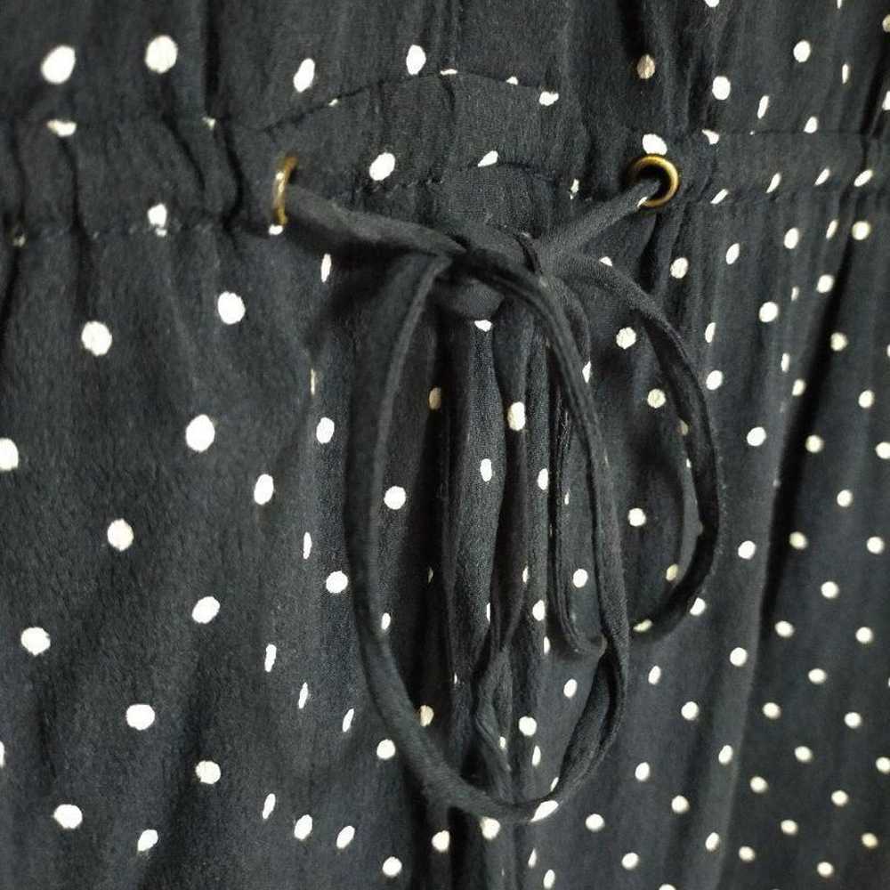 Banana Republic navy polka dot dress. - image 3