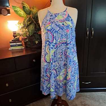 BNWOT Lilly Pulitzer Margot Blue Peri Pinch Pinch