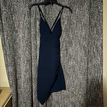 Emerald Sundae Navy Blue Dress