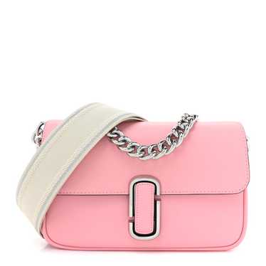 MARC JACOBS Calfskin The J Marc Shoulder Bag Pink - image 1