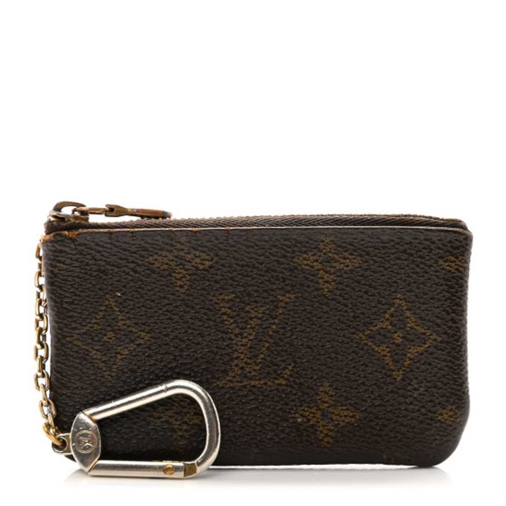 LOUIS VUITTON Monogram Key Pouch - image 1