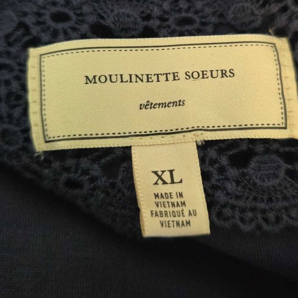 Moulinette Soeurs Dusty Blue Pulled Waist Front S… - image 6