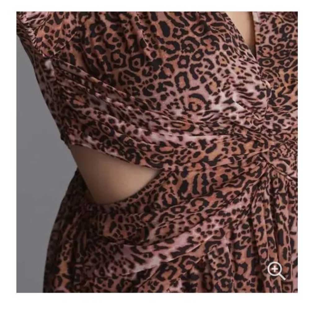 Anthropologie Ranna Gill Tan Black Gold Leopard P… - image 4