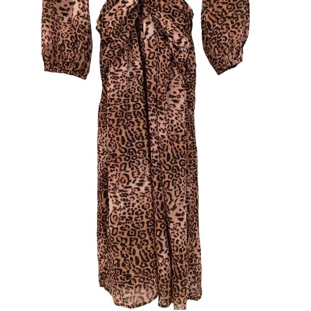 Anthropologie Ranna Gill Tan Black Gold Leopard P… - image 6