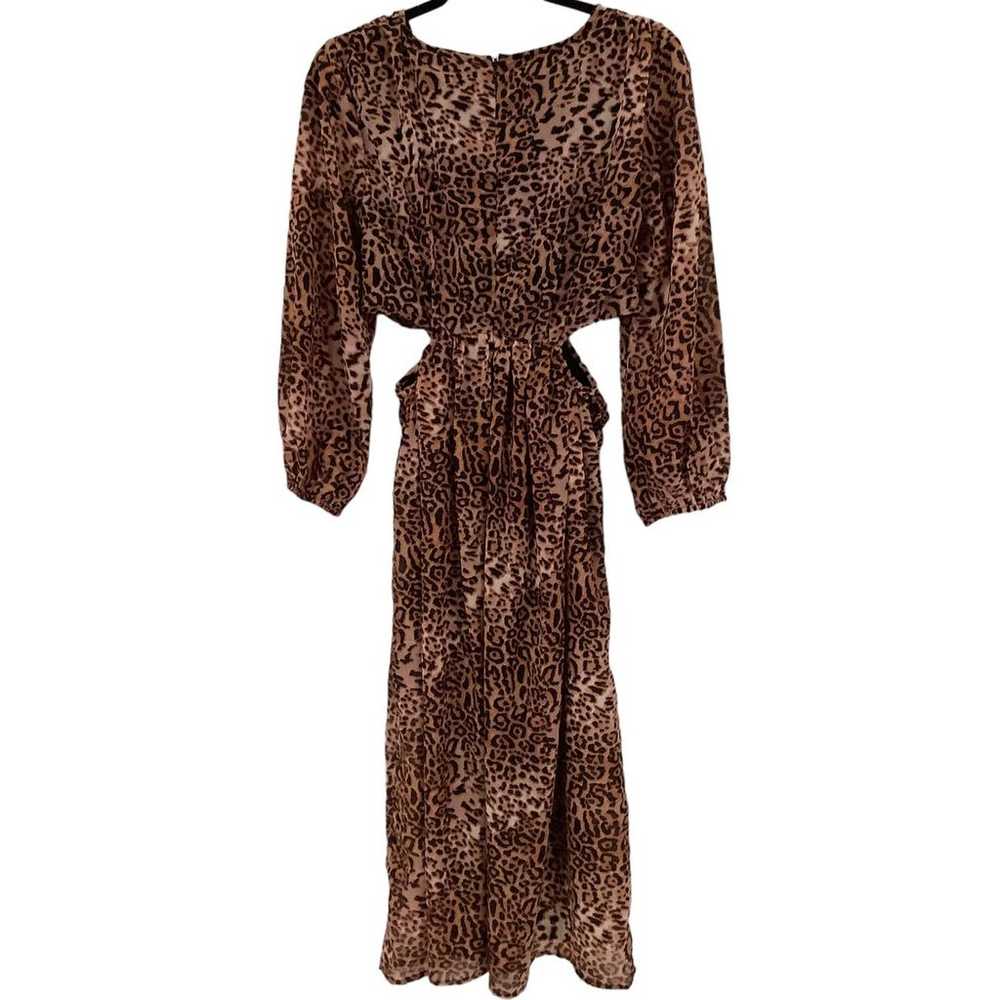 Anthropologie Ranna Gill Tan Black Gold Leopard P… - image 7