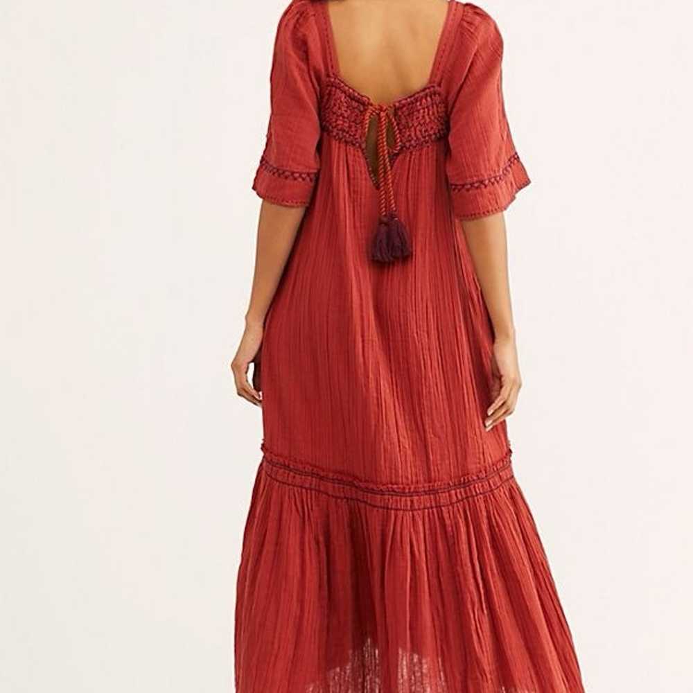 FREE PEOPLE I’m The One Maxi Dress, Terra, Small - image 4