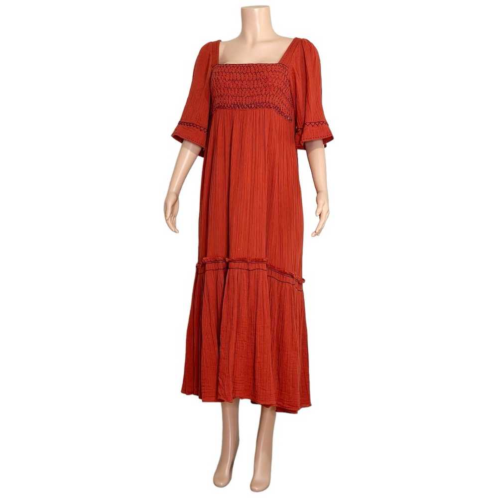 FREE PEOPLE I’m The One Maxi Dress, Terra, Small - image 7