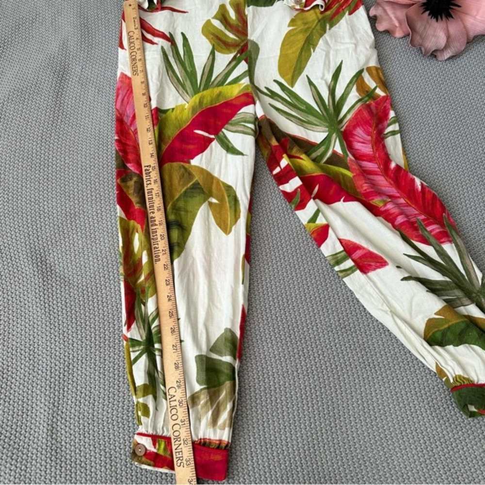 FARM Rio Spring Forest Jumpsuit Size Small - image 9