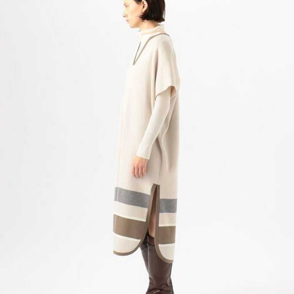 Depressed / Knit Kaftan One-piece Knit Vest Long … - image 10