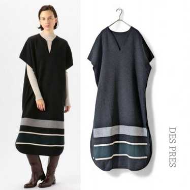 Depressed / Knit Kaftan One-piece Knit Vest Long … - image 1